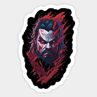 Evil WWE Raw Sticker